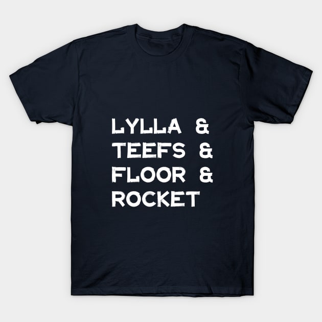 Lylla Teefs Floor Rocket T-Shirt by Cinestore Merch